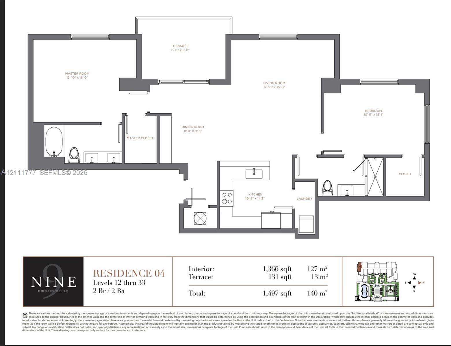 Nine At Mary Brickell Village | Unit #2204 Unit #2204 | Picture 36